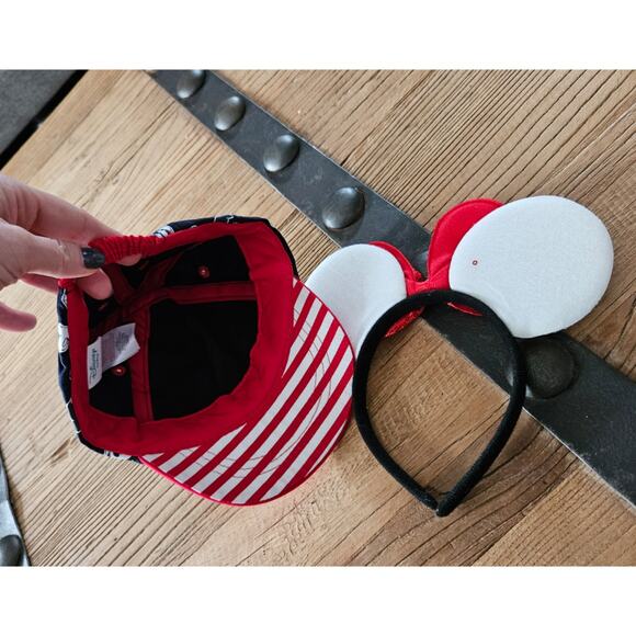 Mickey Mouse Hat and Minnie Mouse Ears New - Picture 3 of 4